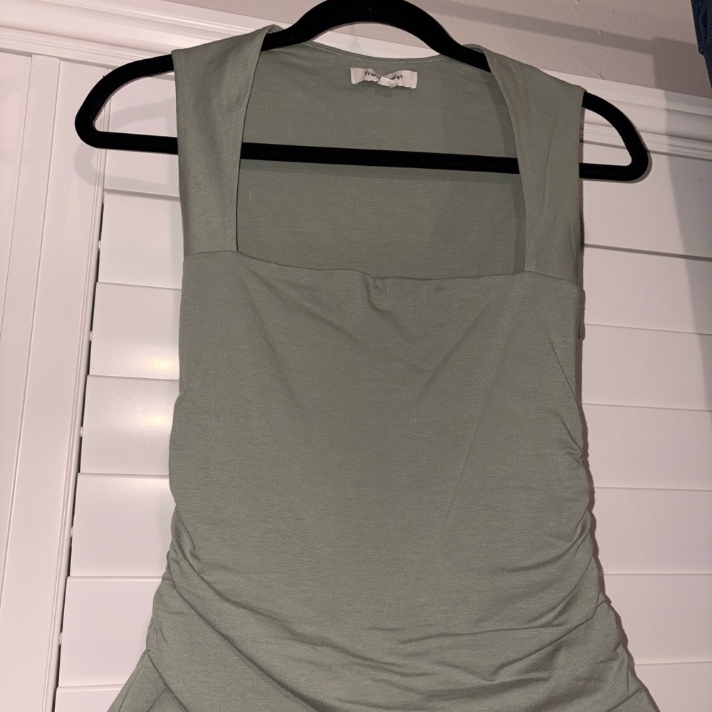 Francesca's Collections Sage Green Tank Top